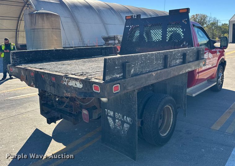 image for item EF2281 2005 Ford F-350 dump flatbed pickup truck