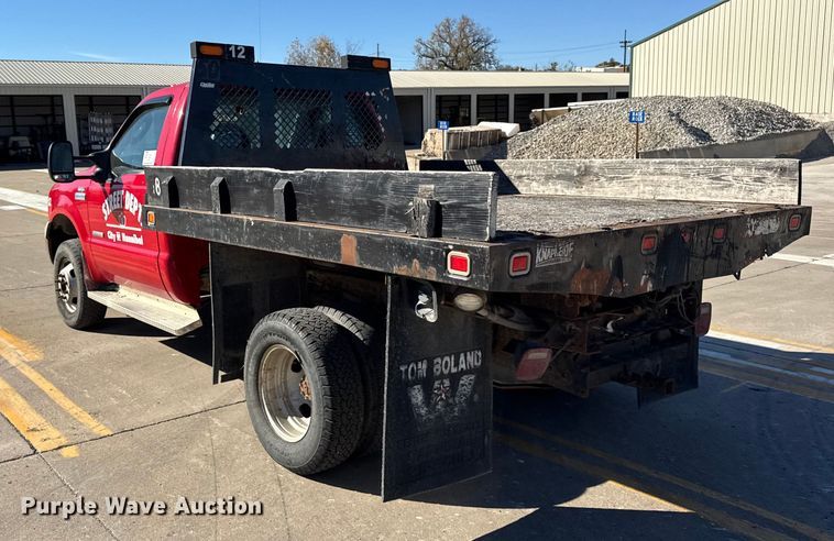 image for item EF2281 2005 Ford F-350 dump flatbed pickup truck