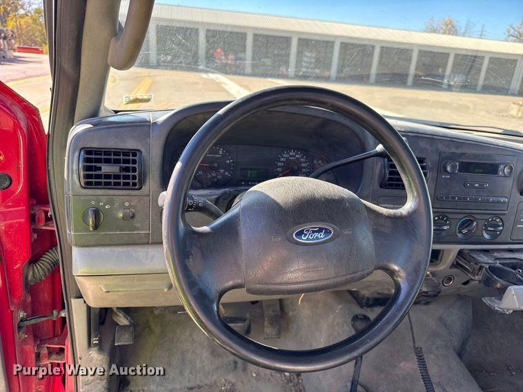 image for item EF2281 2005 Ford F-350 dump flatbed pickup truck