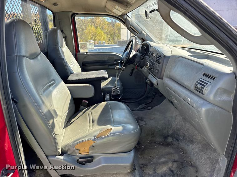 image for item EF2281 2005 Ford F-350 dump flatbed pickup truck