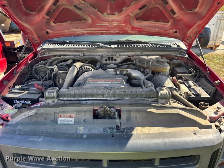 image for item EF2281 2005 Ford F-350 dump flatbed pickup truck