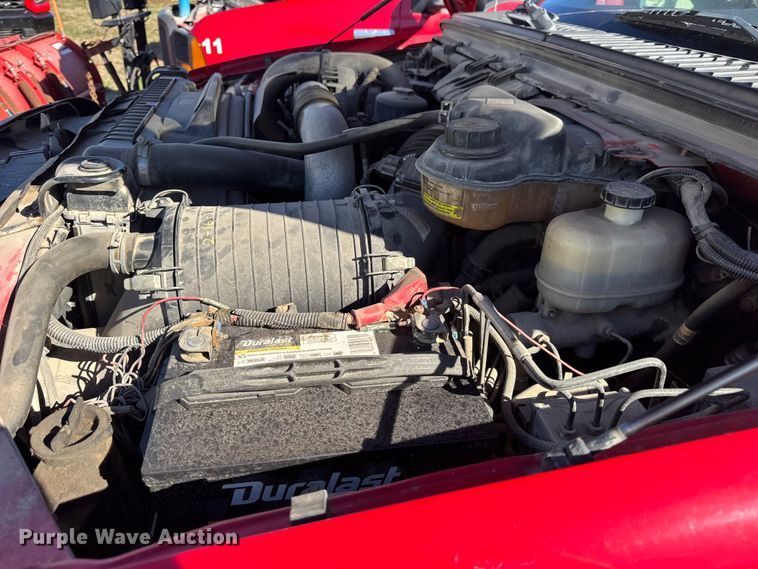 image for item EF2281 2005 Ford F-350 dump flatbed pickup truck