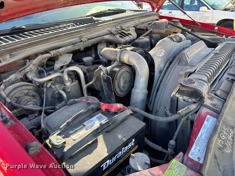 image for item EF2281 2005 Ford F-350 dump flatbed pickup truck