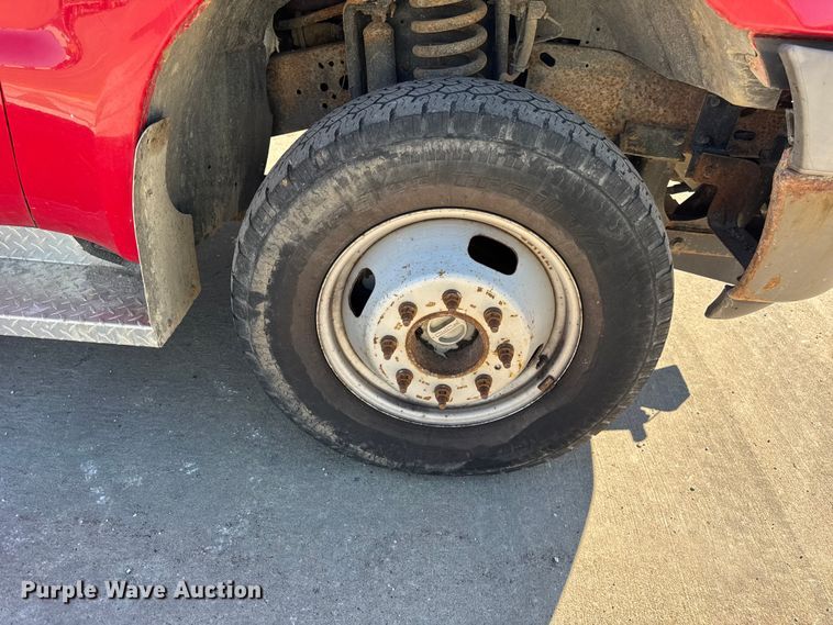 image for item EF2281 2005 Ford F-350 dump flatbed pickup truck