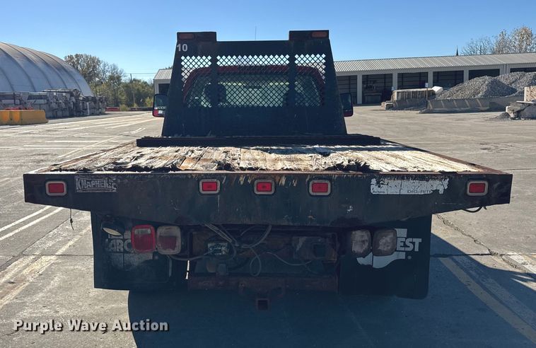 image for item EF2286 2007 Chevrolet Silverado 3500 dump flatbed pickup truck
