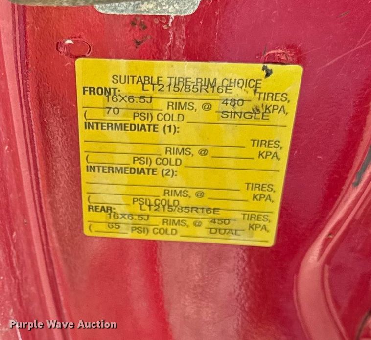 image for item EF2286 2007 Chevrolet Silverado 3500 dump flatbed pickup truck