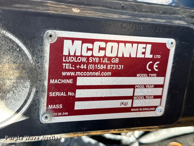 image for item EF2287 McConnel PA 48 side boom rotary mower