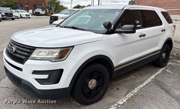 image for item EG8629 2016 Ford Explorer Police SUV