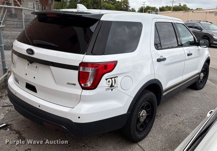 image for item EG8629 2016 Ford Explorer Police SUV