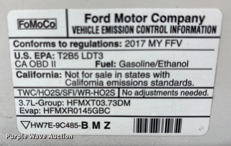 image for item EG8646 2017 Ford Explorer Police SUV