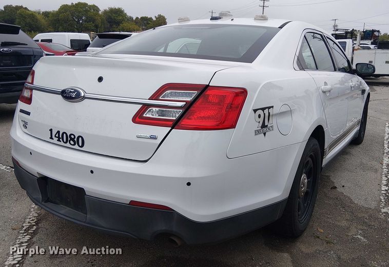 image for item EG8771 2014 Ford Taurus Police Interceptor 