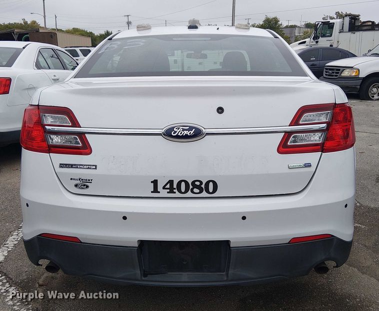 image for item EG8771 2014 Ford Taurus Police Interceptor 