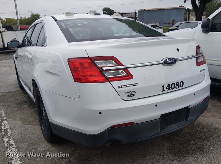 image for item EG8771 2014 Ford Taurus Police Interceptor 