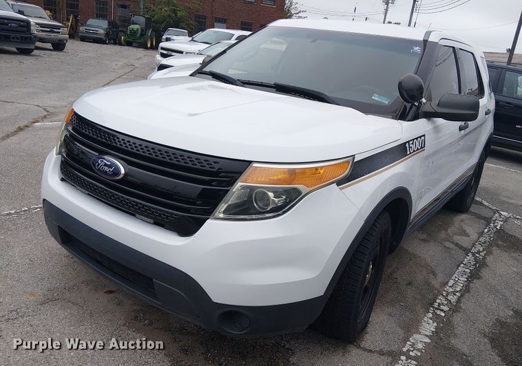 image for item EG8772 2015 Ford Explorer Police Interceptor SUV