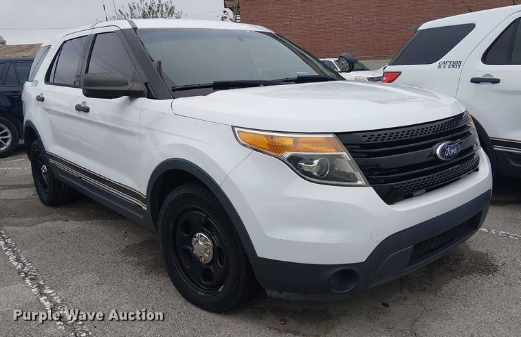 image for item EG8772 2015 Ford Explorer Police Interceptor SUV