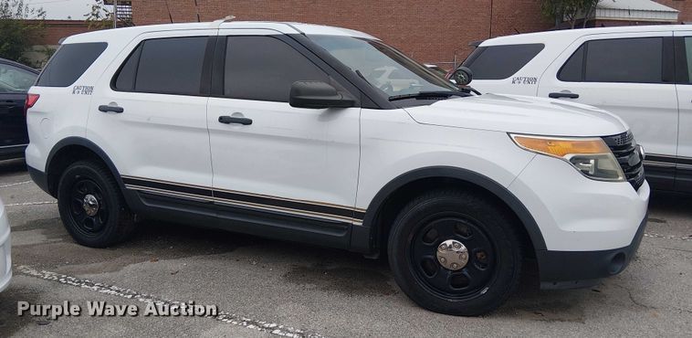image for item EG8772 2015 Ford Explorer Police Interceptor SUV