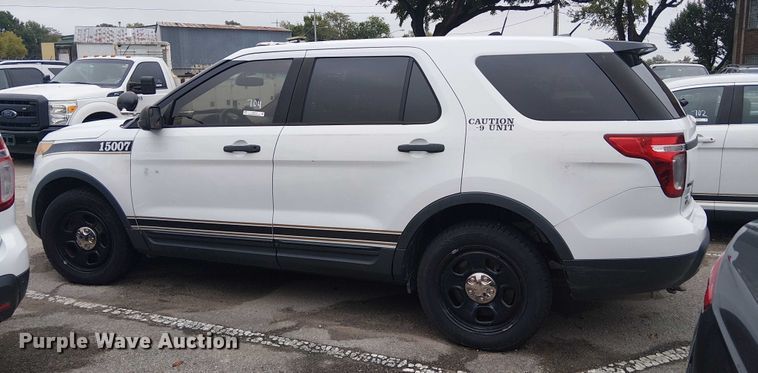 image for item EG8772 2015 Ford Explorer Police Interceptor SUV