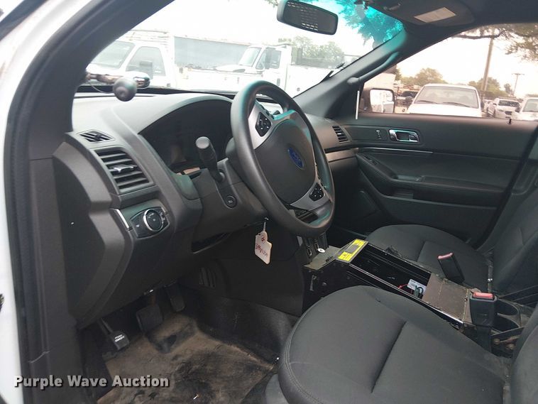 image for item EG8772 2015 Ford Explorer Police Interceptor SUV