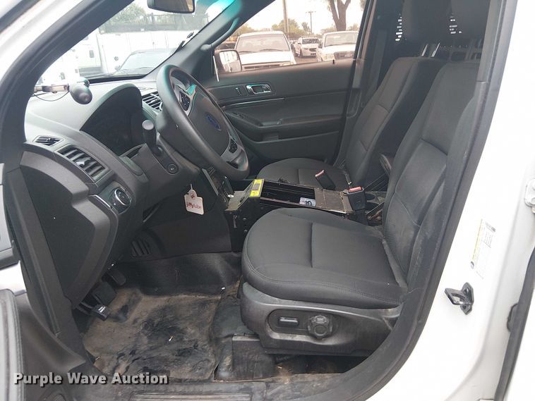 image for item EG8772 2015 Ford Explorer Police Interceptor SUV
