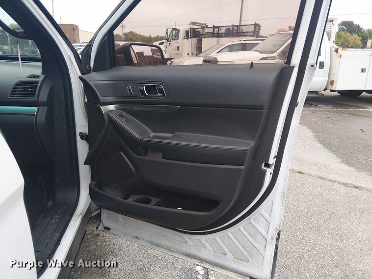 image for item EG8772 2015 Ford Explorer Police Interceptor SUV