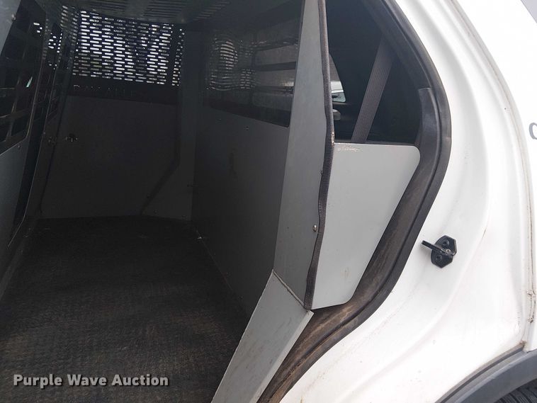 image for item EG8772 2015 Ford Explorer Police Interceptor SUV