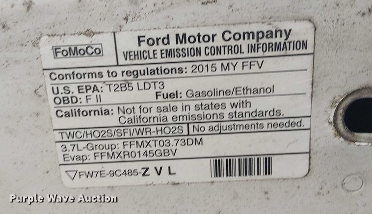 image for item EG8772 2015 Ford Explorer Police Interceptor SUV