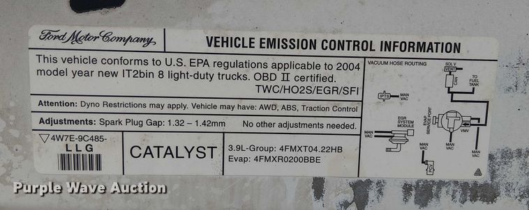 image for item EG8777 2004 Ford Freestar SES van