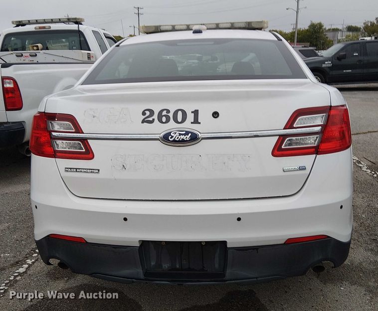 image for item EG8778 2014 Ford Taurus Police Interceptor 