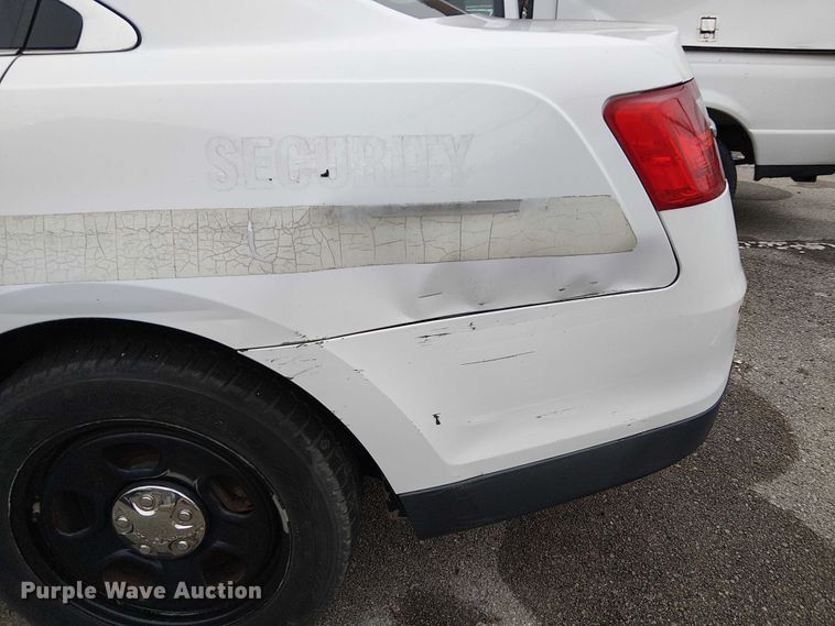 image for item EG8778 2014 Ford Taurus Police Interceptor 