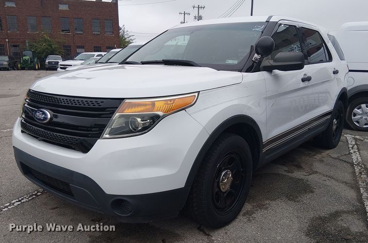image for item EG8783 2015 Ford Explorer Police Interceptor SUV