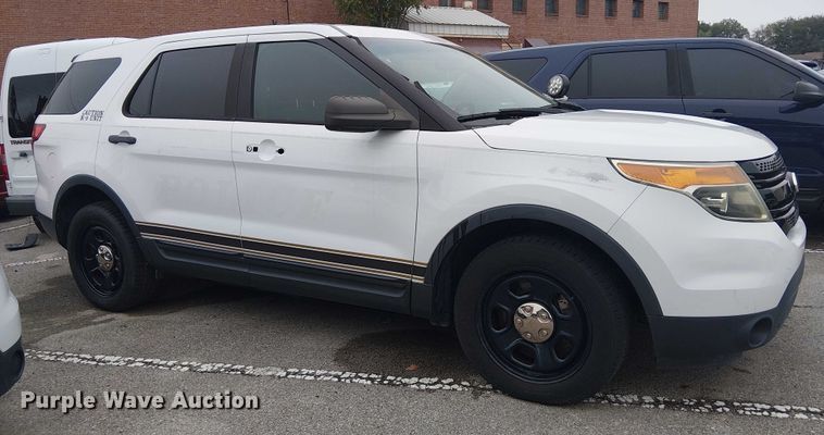 image for item EG8783 2015 Ford Explorer Police Interceptor SUV