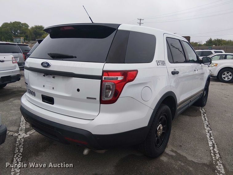 image for item EG8783 2015 Ford Explorer Police Interceptor SUV