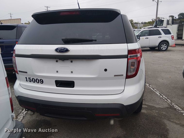 image for item EG8783 2015 Ford Explorer Police Interceptor SUV