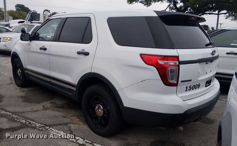 image for item EG8783 2015 Ford Explorer Police Interceptor SUV