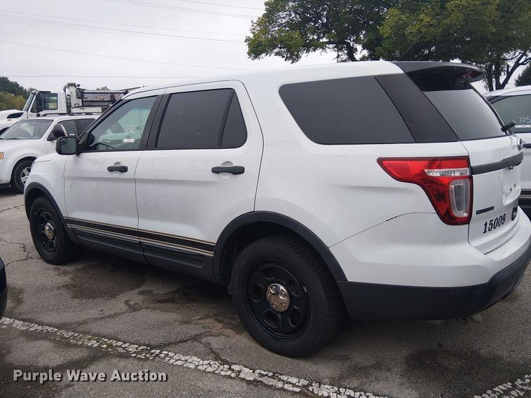 image for item EG8783 2015 Ford Explorer Police Interceptor SUV