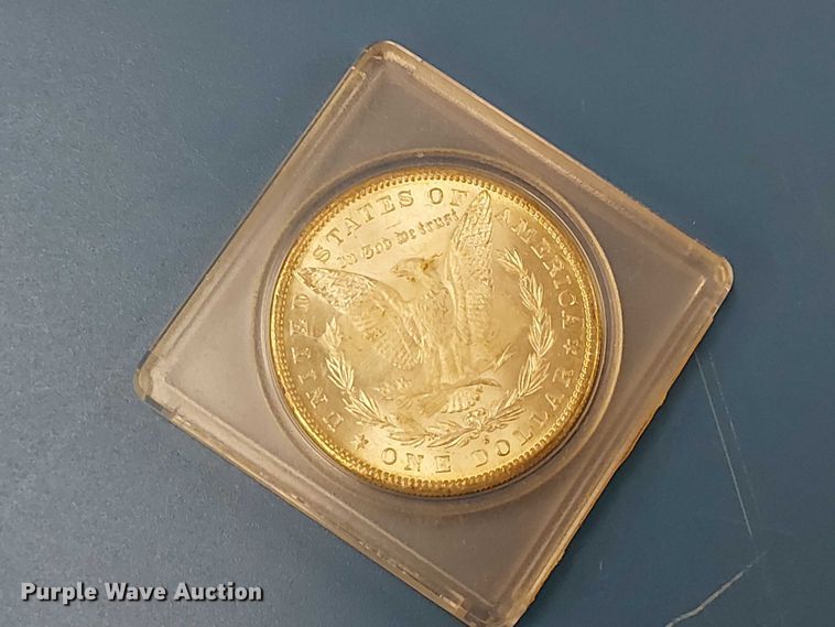 image for item EG8790 1880 S Morgan silver dollar