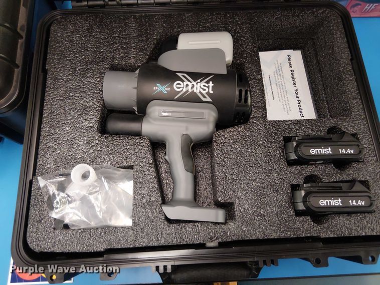 image for item EG8797 (2) EMist EPIX360 electrostatic disinfectant sprayers