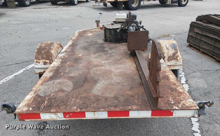 image for item EG8798 Shop Built log splitter