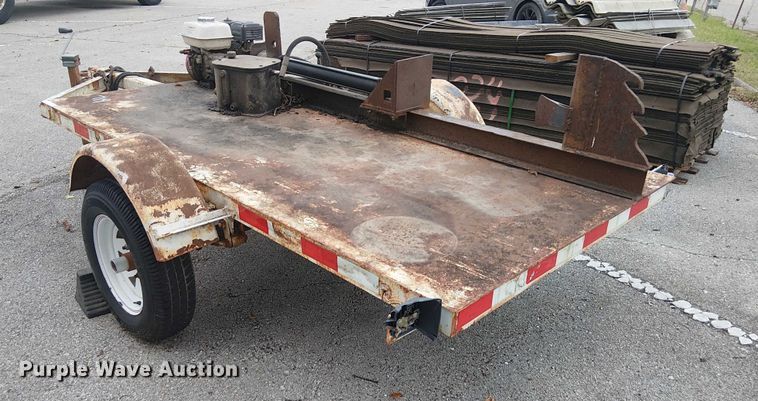 image for item EG8798 Shop Built log splitter