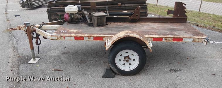 image for item EG8798 Shop Built log splitter