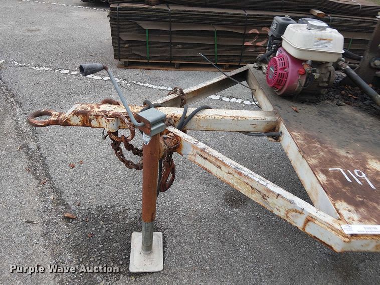 image for item EG8798 Shop Built log splitter