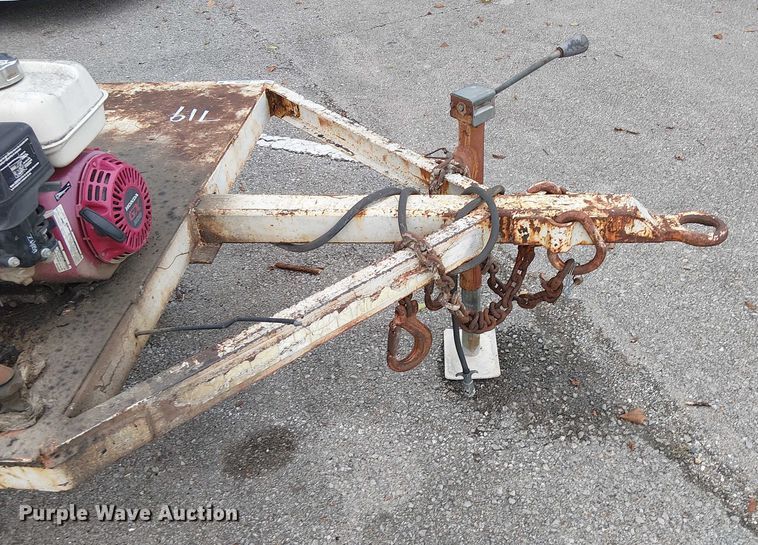 image for item EG8798 Shop Built log splitter