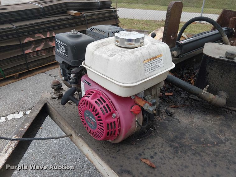 image for item EG8798 Shop Built log splitter