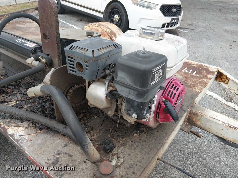 image for item EG8798 Shop Built log splitter