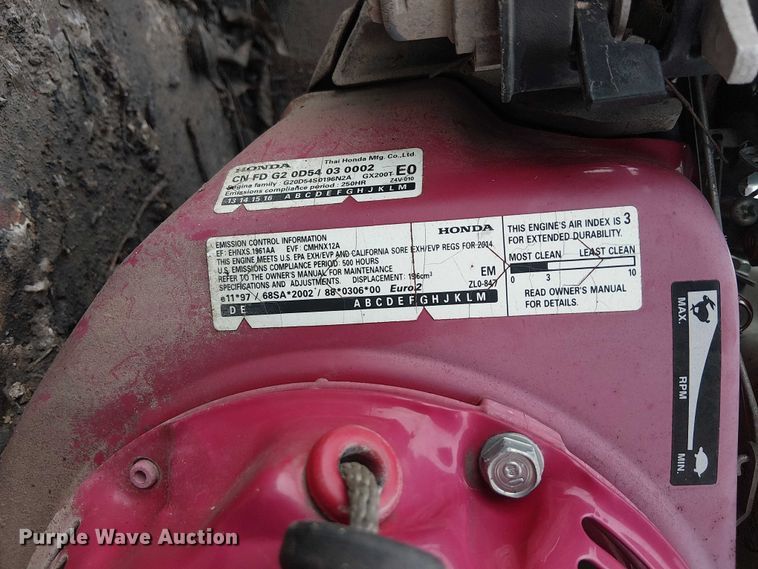 image for item EG8798 Shop Built log splitter