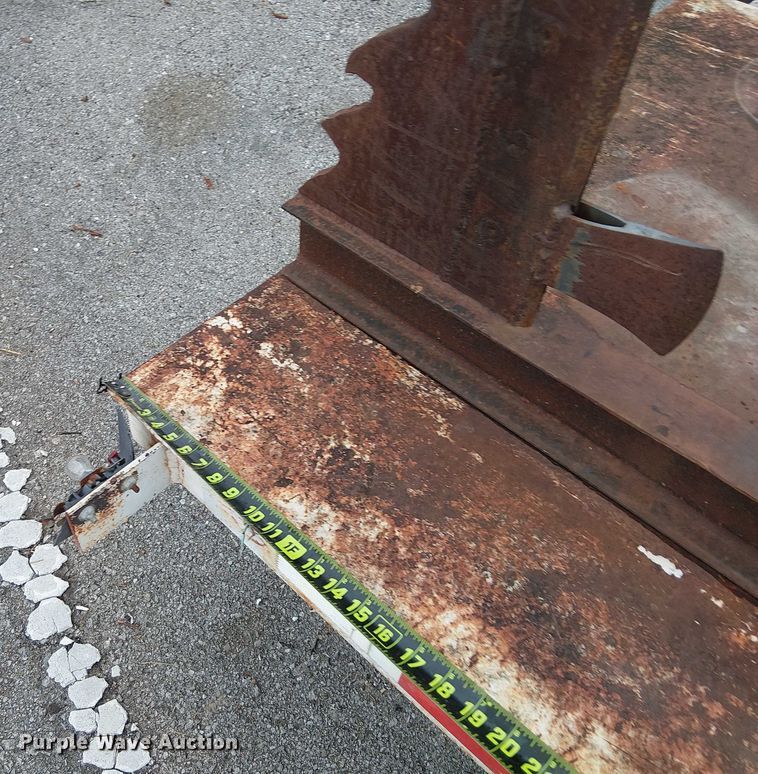 image for item EG8798 Shop Built log splitter