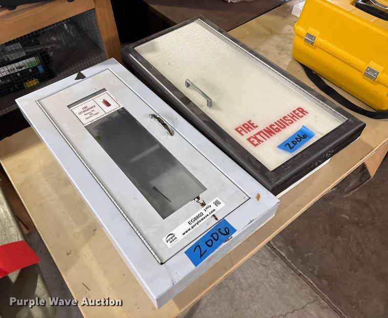 image for item EG8802 (2) fire extinguisher cases