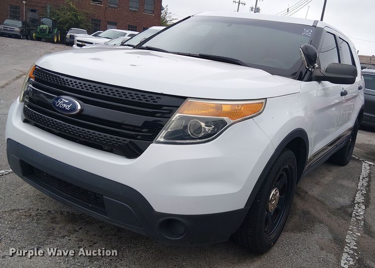 image for item EG8809 2015 Ford Explorer Police Interceptor SUV