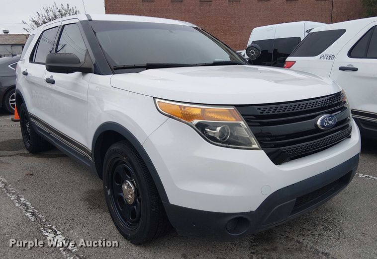 image for item EG8809 2015 Ford Explorer Police Interceptor SUV