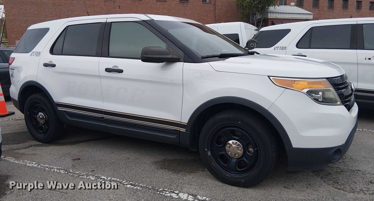 image for item EG8809 2015 Ford Explorer Police Interceptor SUV